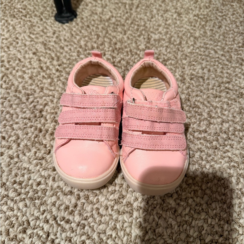 OshKosh B'gosh Pink Triple Strap Sneakers